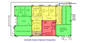 廣東P3實驗室建設實例-中國援建塞拉利昂實驗室